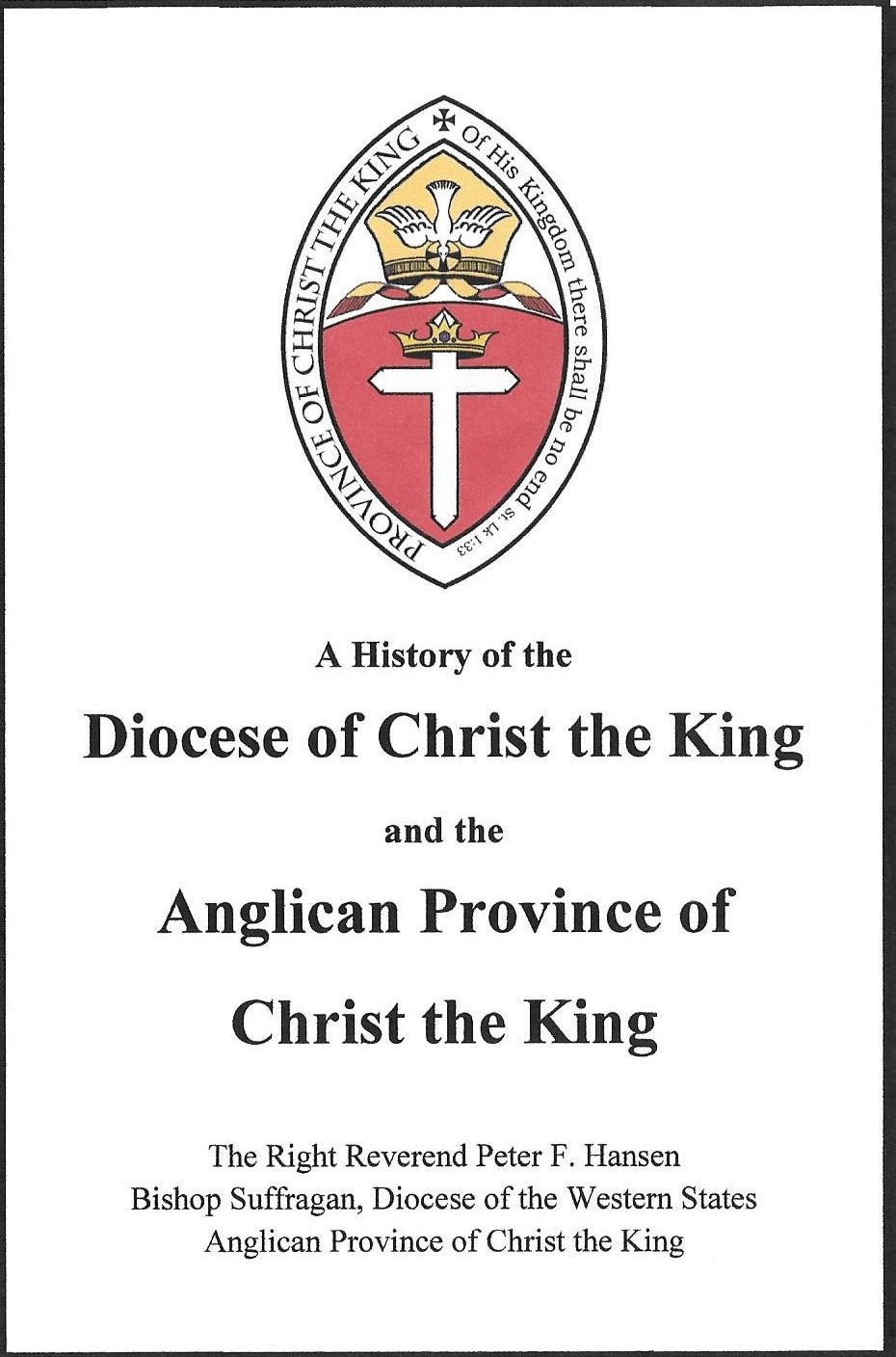 A History of the Diocese of Christ the King